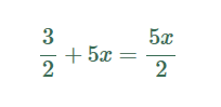 Resolución de ecuaciones con fracciones con denominador común y con denominador distinto