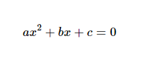 Concepto de ecuación cuadrática, coeficientes y clasificación en completas e incompletas